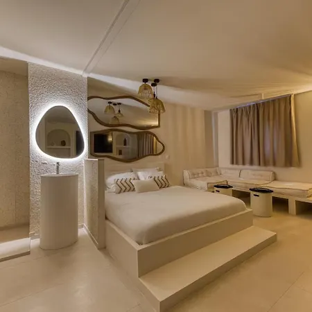 Santorini Suite, Jacuzzi & Hammam Lägenhet