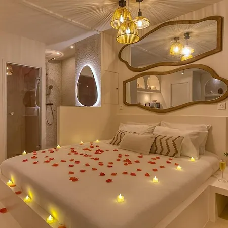 Lägenhet Santorini Suite, Jacuzzi & Hammam *