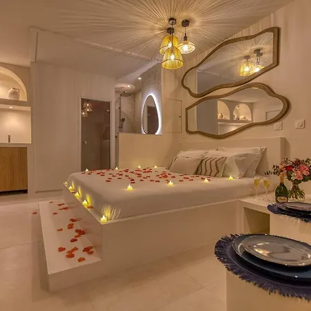 Santorini Suite, Jacuzzi & Hammam Appartement